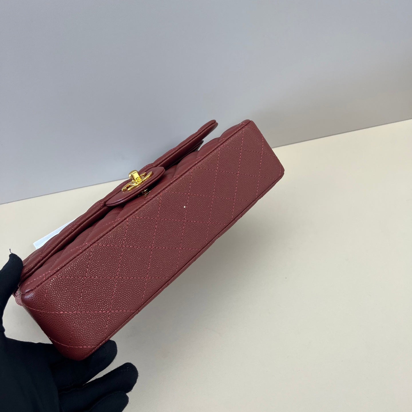 2.55 Medium Caviar Leather Flap Bag