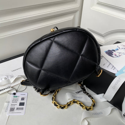 Quilted Lambskin 19 Backpack