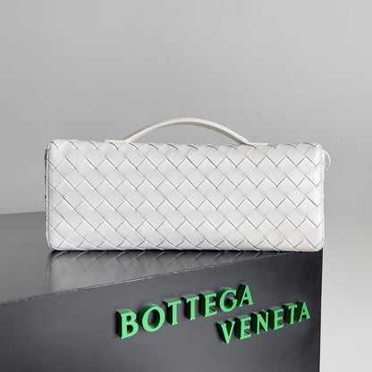 Andiamo Woven Leather Clutch Bag