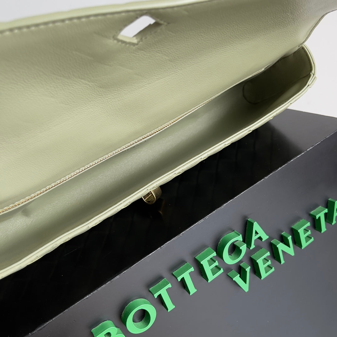 Andiamo Woven Leather Clutch Bag