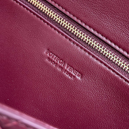 Andiamo Woven Leather Clutch Bag