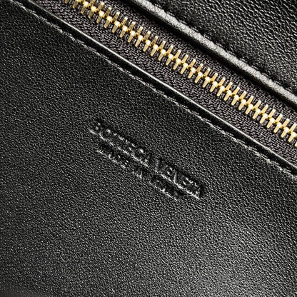 Andiamo Woven Leather Clutch Bag